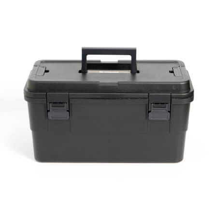 กล่องอเนกประสงค์พร้อมถาดใส่ของ ICEBASE รุ่น XC-003BK (SOLO) ขนาด 15 ลิตร สีดำ_0
