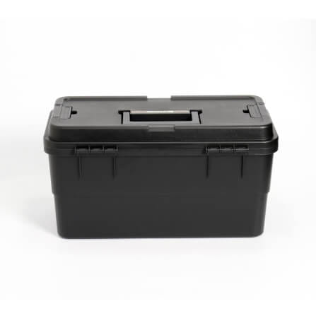 กล่องอเนกประสงค์พร้อมถาดใส่ของ ICEBASE รุ่น XC-003BK (SOLO) ขนาด 15 ลิตร สีดำ_3