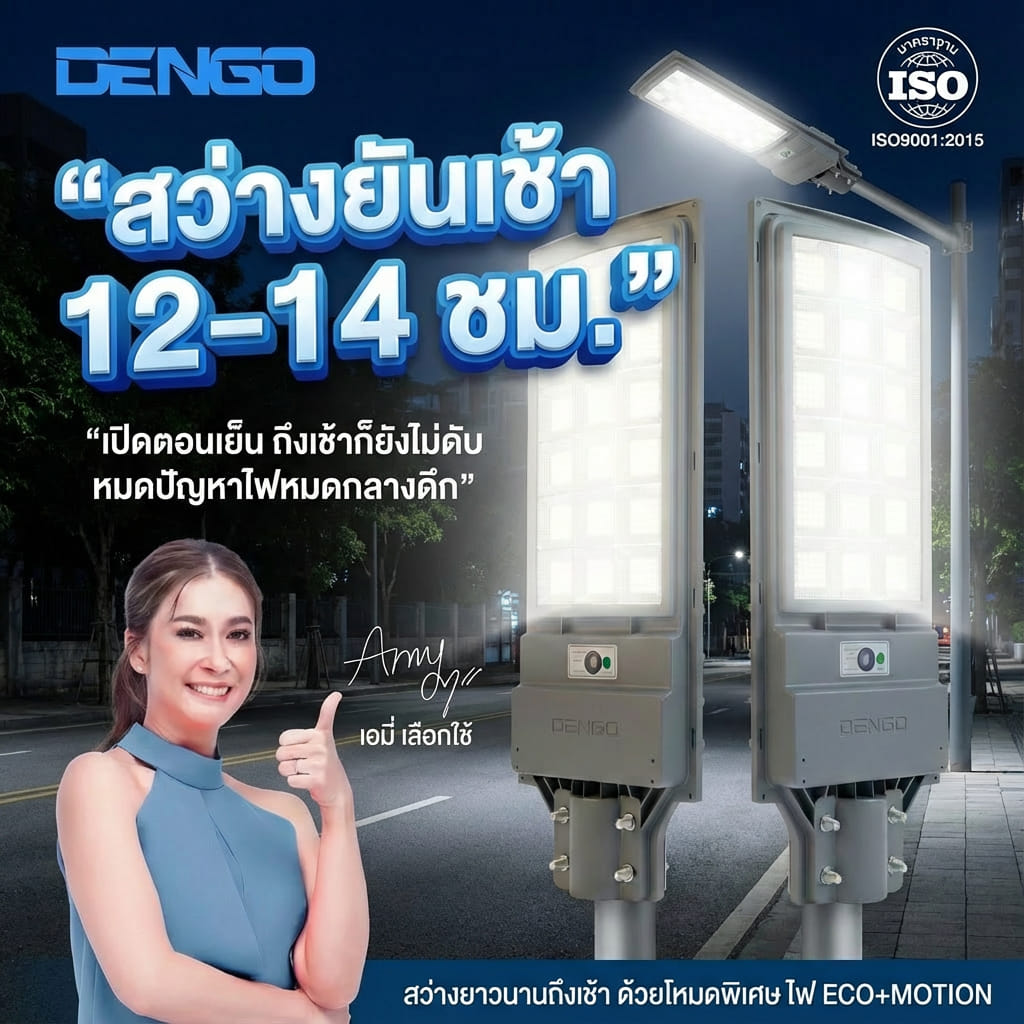ไฟถนน SOLAR DENGO MEGA SOLAR LIGHT_3