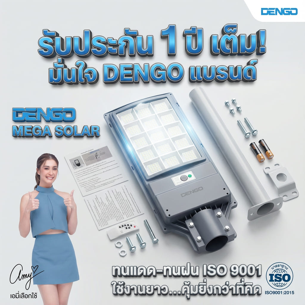 ไฟถนน SOLAR DENGO MEGA SOLAR LIGHT_5