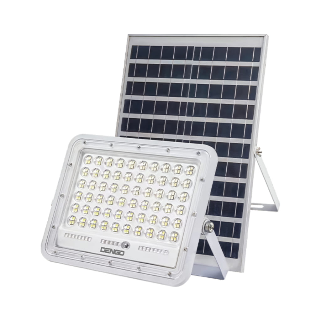ไฟสนาม DENGO POWER BRIGHT HYBRID สีเทา_0
