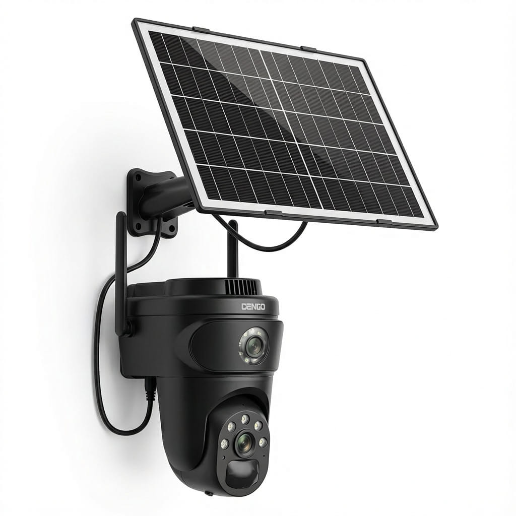 กล้องวงจรปิด DENGO DUO SOLAR 4 ล้านพิกเซล_0