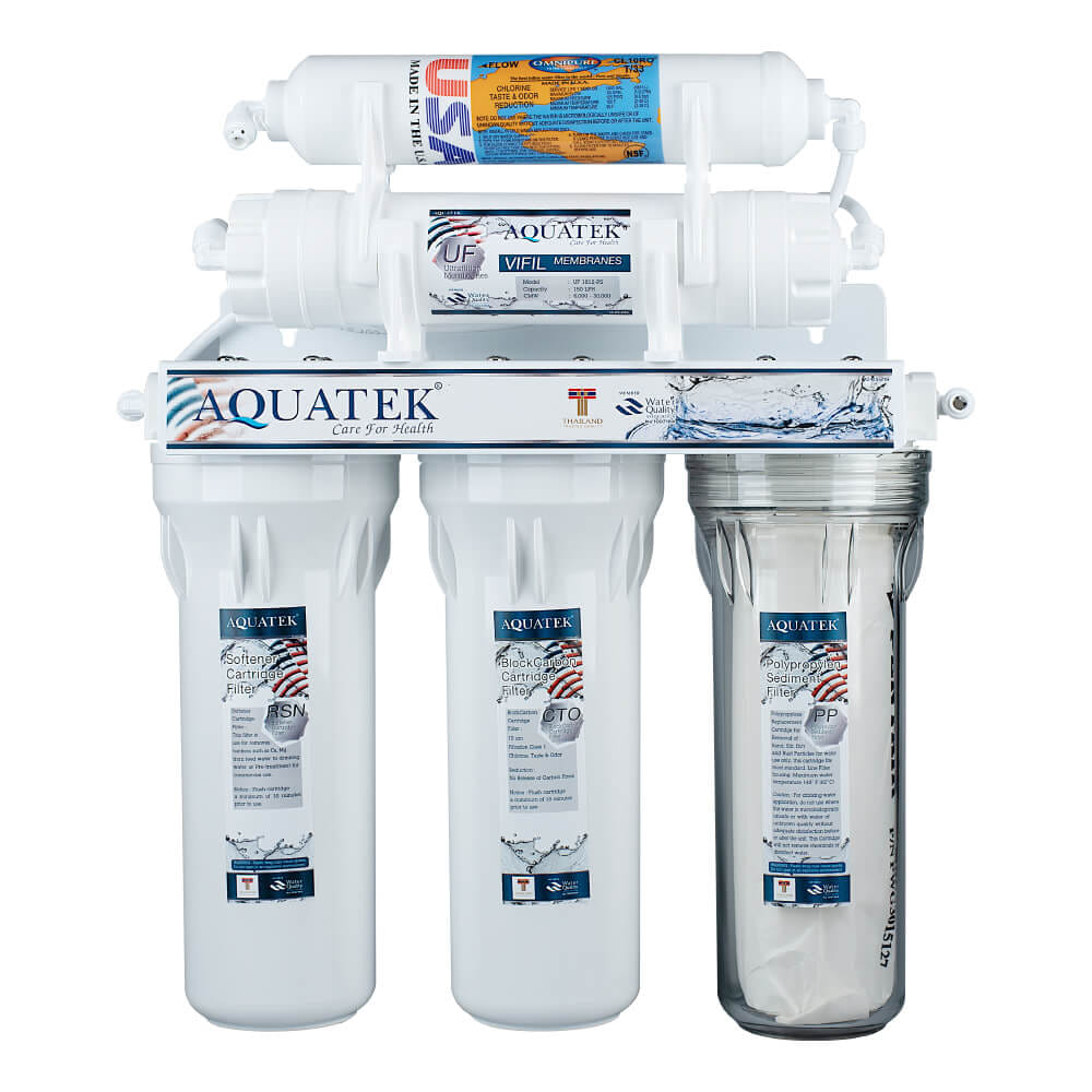 เครื่องกรองน้ำดื่ม 5 ขั้นตอน AQUATEK  รุ่น AQ5UF ระบบ ULTRA FILTRATION (UF)_1