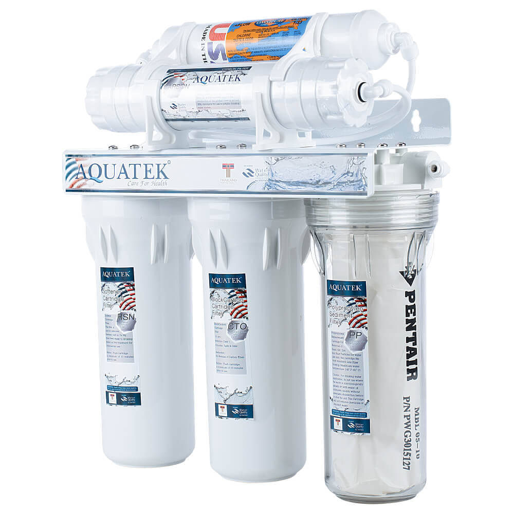 เครื่องกรองน้ำดื่ม 5 ขั้นตอน AQUATEK รุ่น AQ501_2