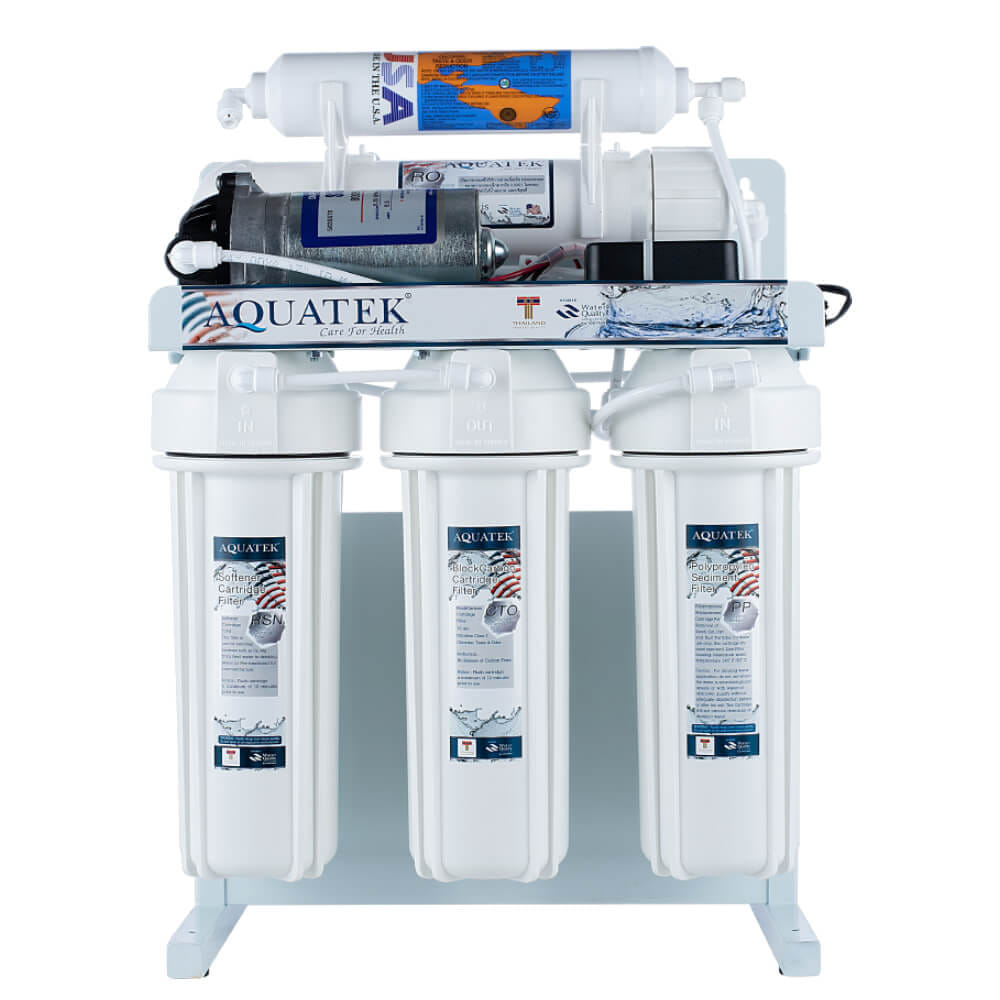 เครื่องกรองน้ำดื่ม RO AQUATEK ระบบ REVERSE OSMOSIS (RO) 85GPD MODEL : AQRO5_2