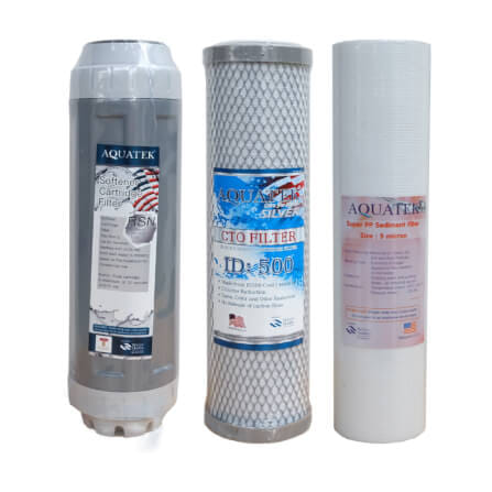 ไส้กรองน้ำ 3 ขั้นตอน AQUATEK  รุ่น FAQ3S_0