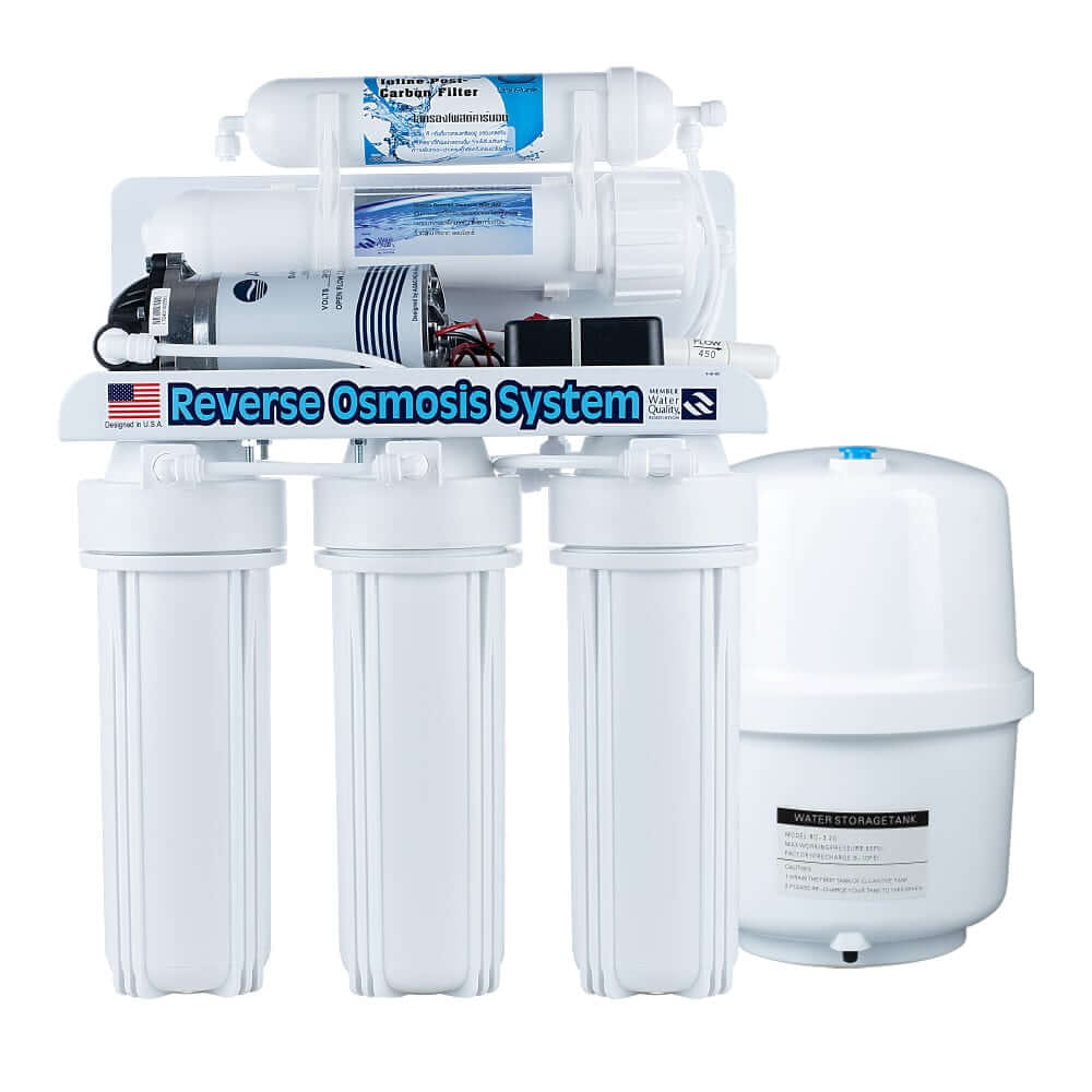 เครื่องกรองน้ำดื่ม RO 5 ขั้นตอน UNI PURE รุ่น UN-RO75G (ระบบ REVERSE OSMOSIS ( RO ) กำลังผลิต 75GPD)_0