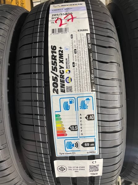 ยางรถยนต์ MICHELIN รุ่น XM2+ ขนาด 195/60R16 จำนวน 4 เส้น_4