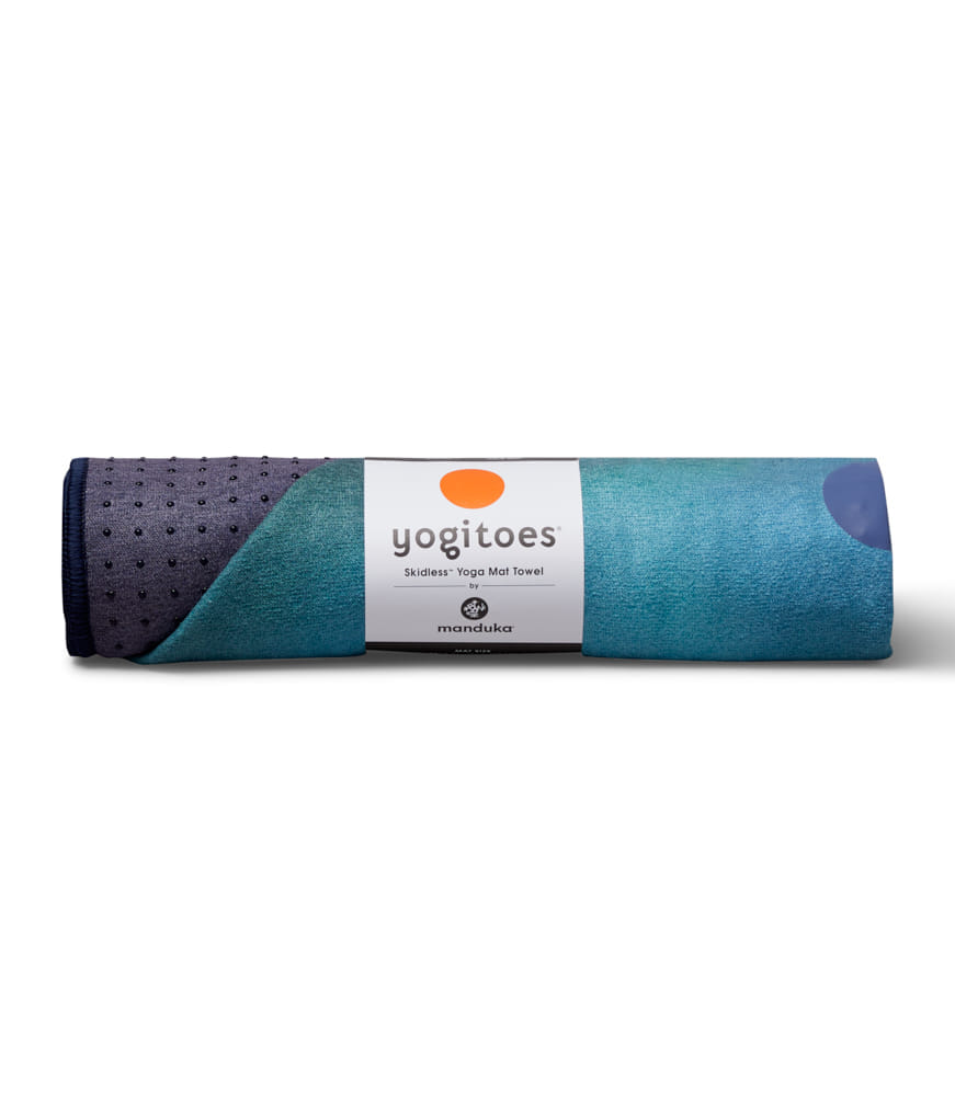ผ้าปูบนเสื่อโยคะกันลื่น YOGITOES รุ่น YOGA TOWEL V.2.0 สีน้ำเงิน (71")