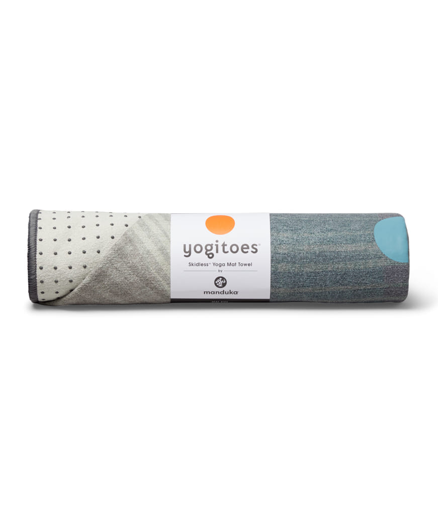 ผ้าปูบนเสื่อโยคะกันลื่น YOGITOES รุ่น YOGA TOWEL V.2.0 สีเทา (71")