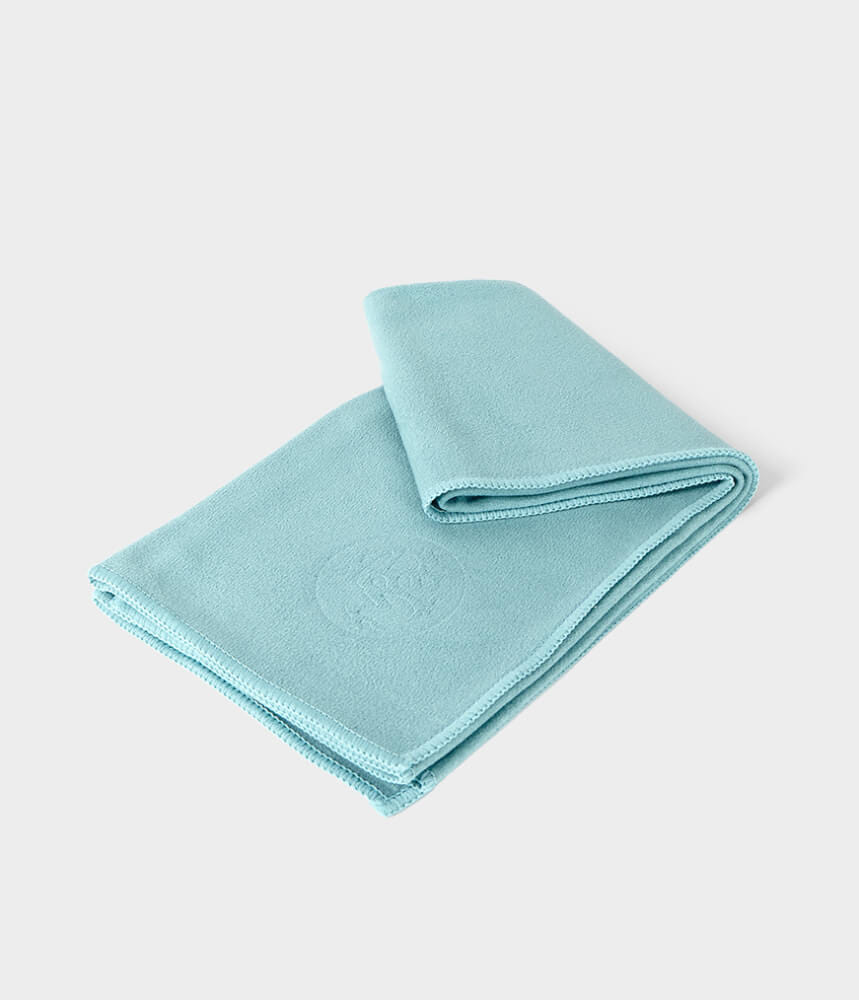 ผ้าปูทับเสื่อโยคะผืนเล็ก MANDUKA รุ่น EQUA&reg; HAND V.2.0 สีฟ้า (16")