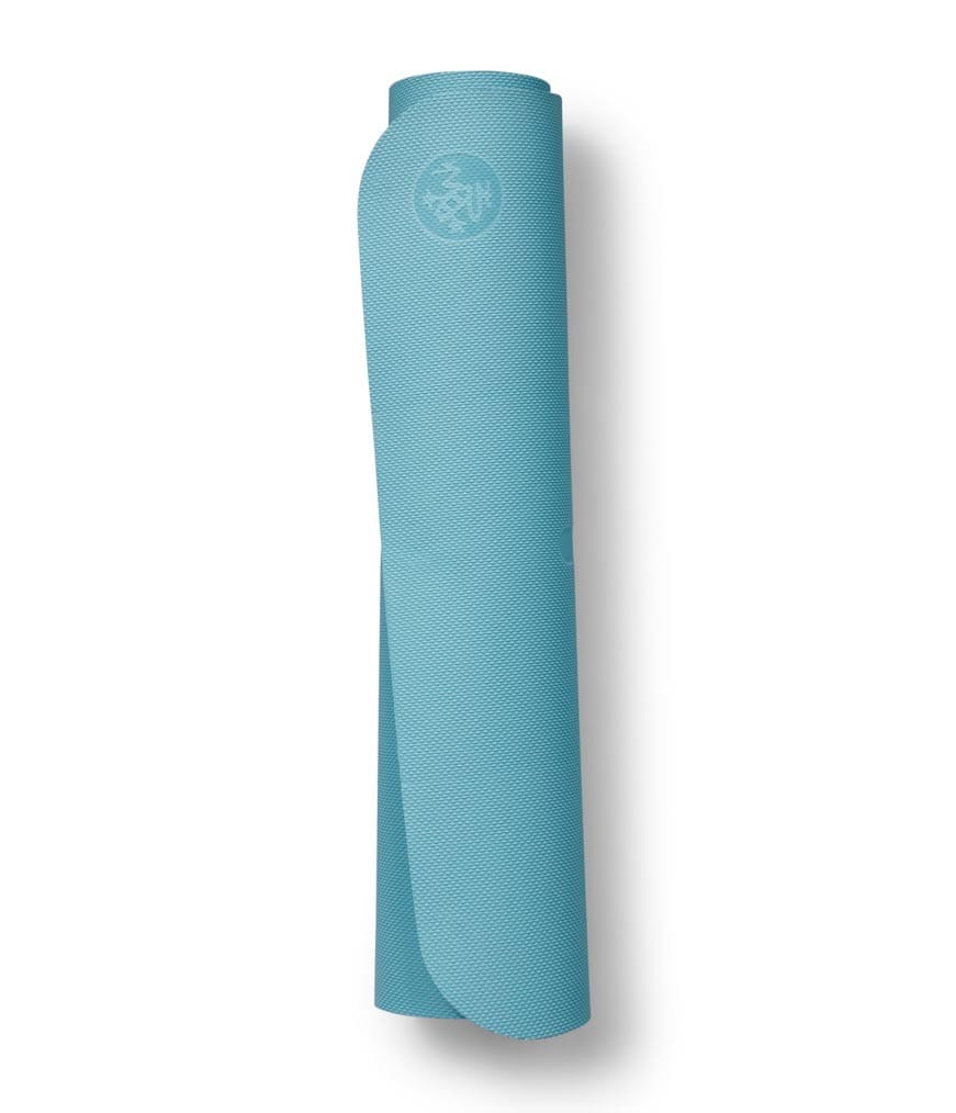 เสื่อโยคะ MANDUKA รุ่น BEGIN 5MM สีฟ้า - ดำ (68")