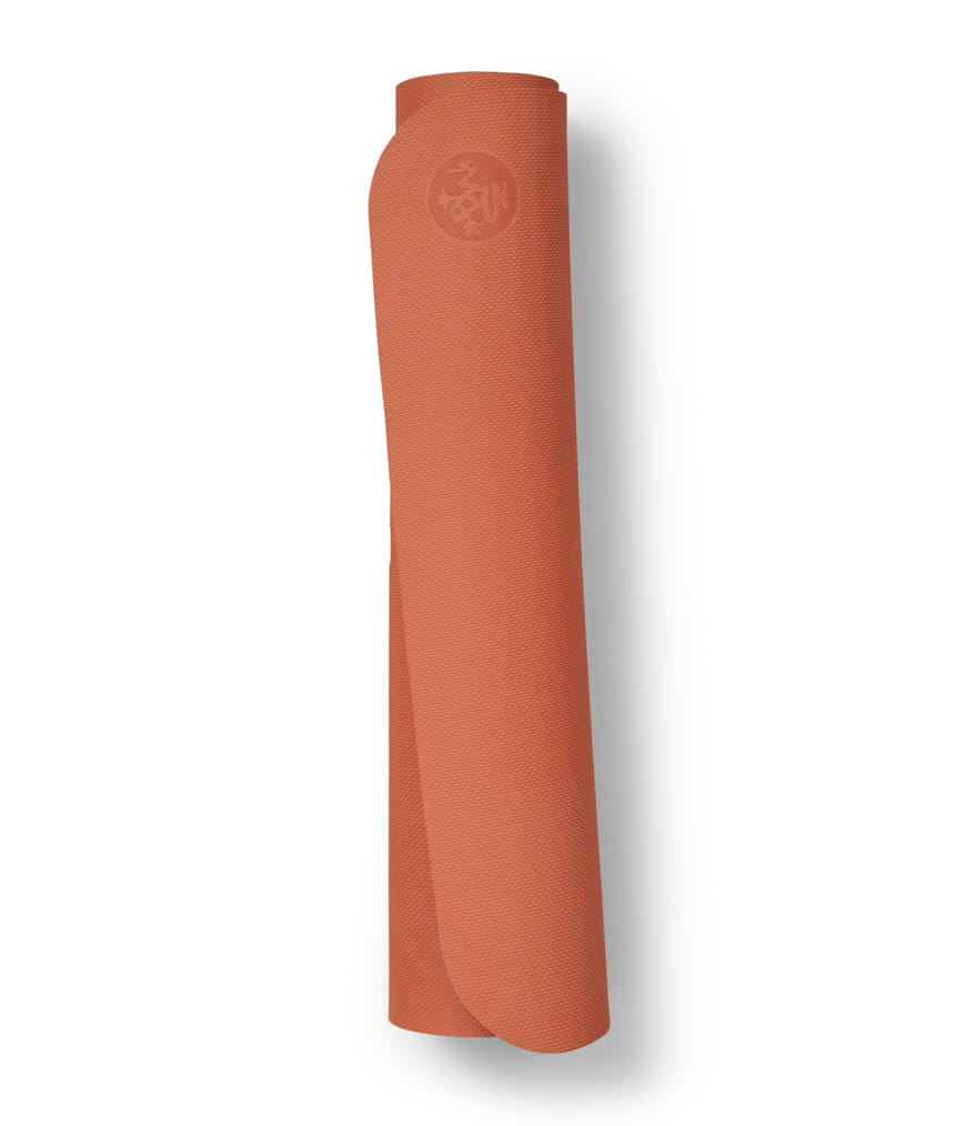 เสื่อโยคะ MANDUKA รุ่น BEGIN 5MM สีส้ม - เทา (68")