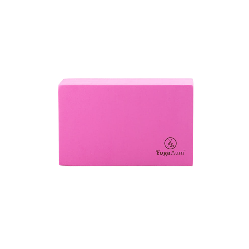 บล็อคโยคะ YOGAAUM รุ่น AUMBLOCK สีชมพู