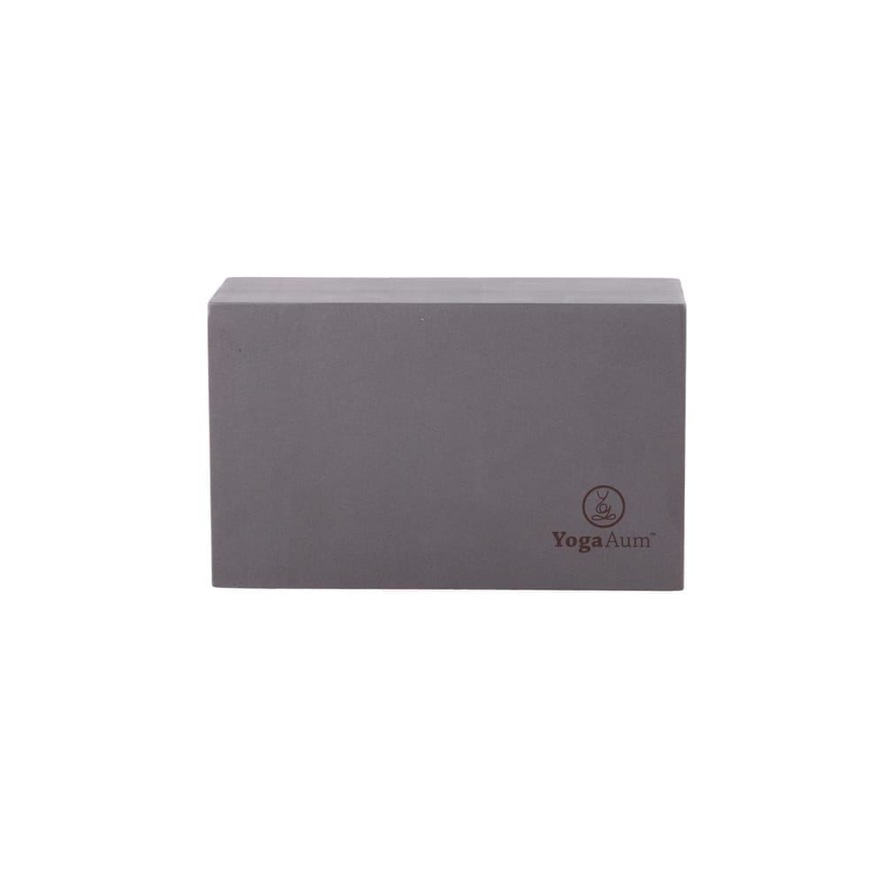 บล็อคโยคะ YOGAAUM รุ่น AUMBLOCK สีเทา
