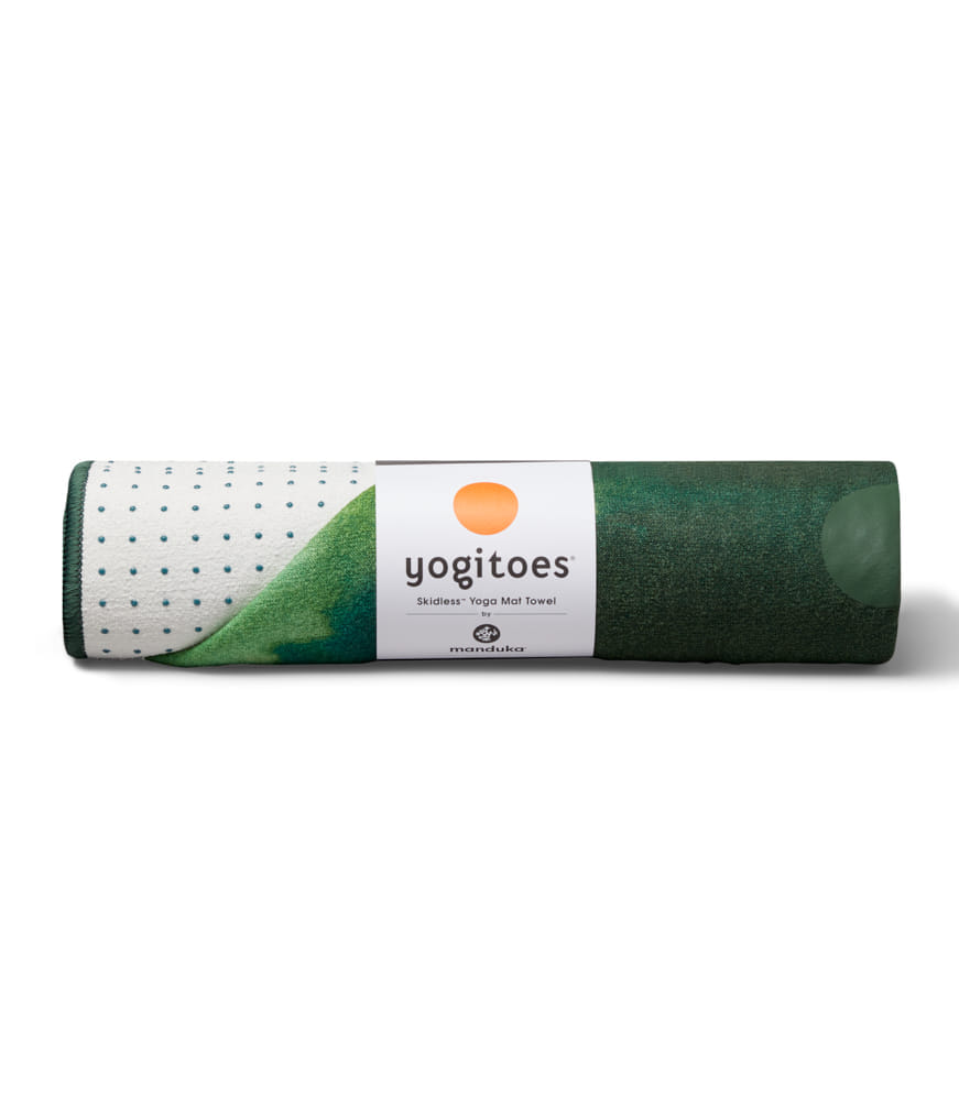 ผ้าปูบนเสื่อโยคะกันลื่น YOGITOES รุ่น YOGA TOWEL V.2.0 สีเขียว (71")