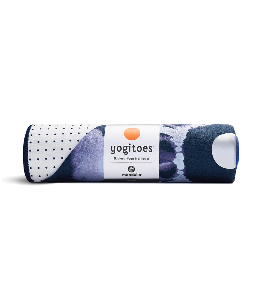 ผ้าปูบนเสื่อโยคะกันลื่น YOGITOES รุ่น YOGA TOWEL V.2.0 สีม่วงลาย (71")