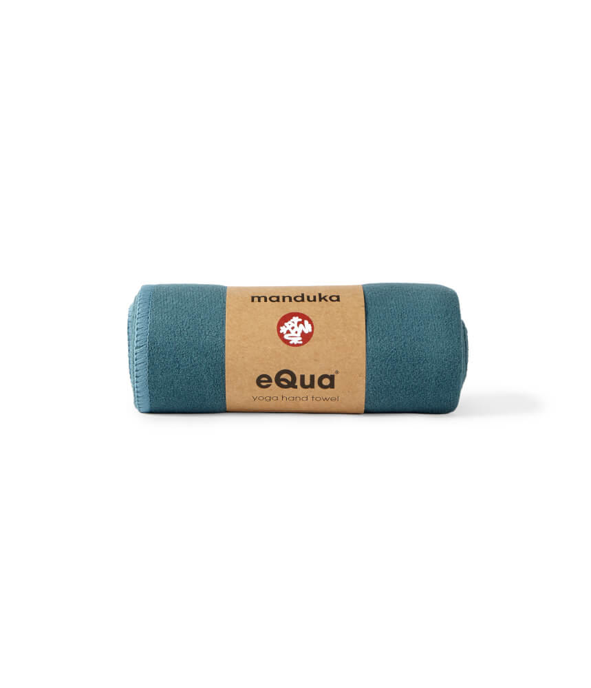 ผ้าปูทับเสื่อโยคะผืนเล็ก MANDUKA รุ่น EQUA&reg; HAND V.2.0 สีเขียว (16")