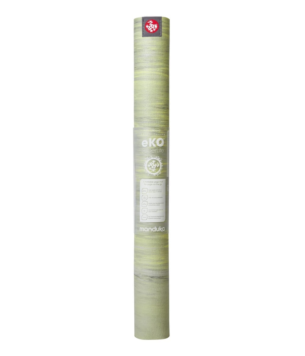 เสื่อโยคะ MANDUKA รุ่น EKO&reg; SUPERLITE TRAVEL 1.5MM สีเขียวเทา (71")