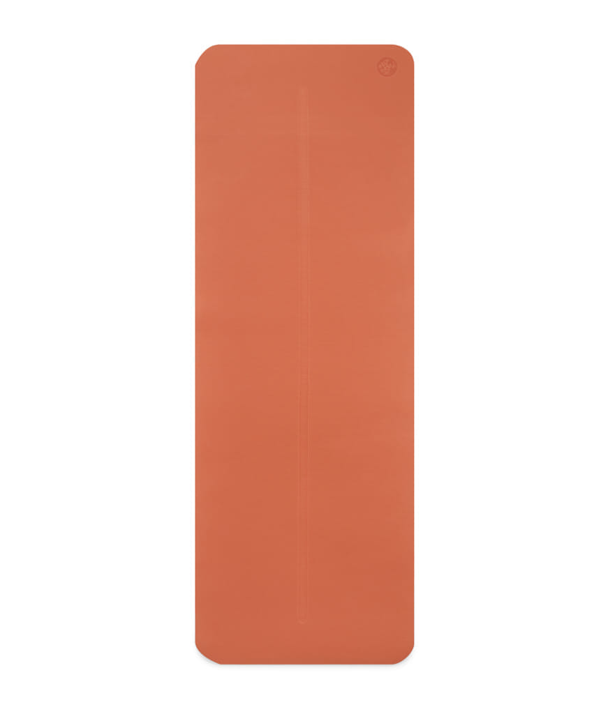 เสื่อโยคะ MANDUKA รุ่น BEGIN 5MM สีส้ม - เทา (68")