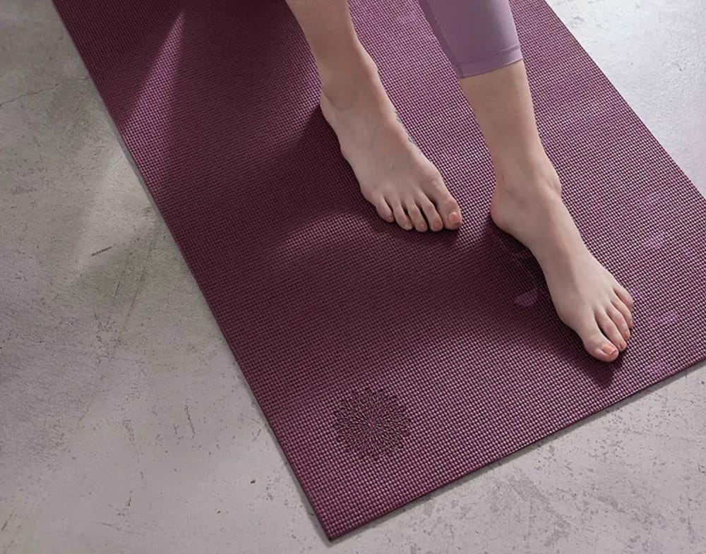 เสื่อโยคะ EASYOGA รุ่น PREMIUM NADI VINE สีม่วง