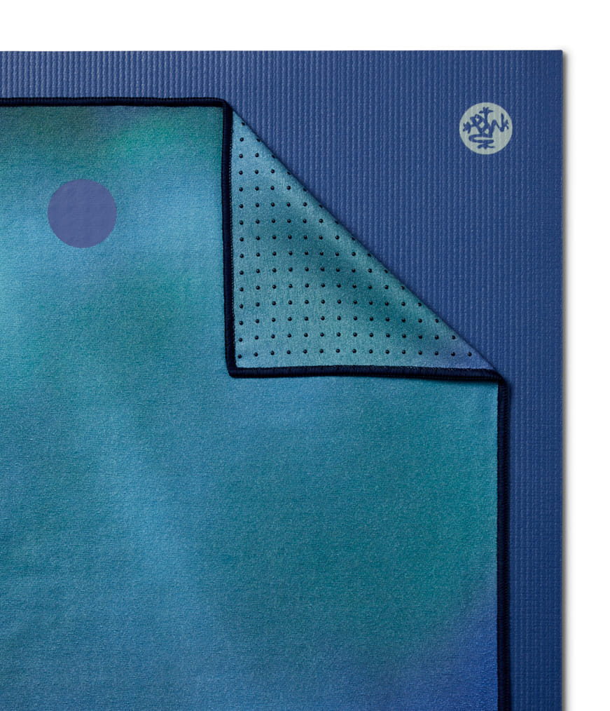 ผ้าปูบนเสื่อโยคะกันลื่น YOGITOES รุ่น YOGA TOWEL V.2.0 สีน้ำเงิน (71")