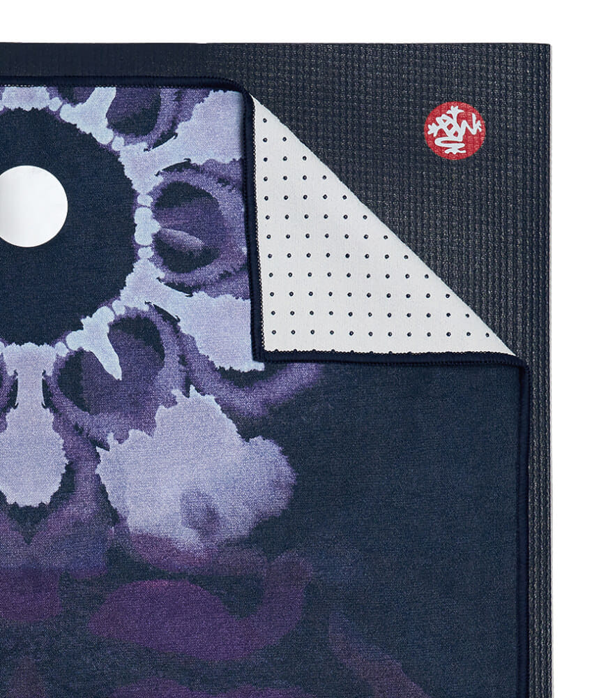 ผ้าปูบนเสื่อโยคะกันลื่น YOGITOES รุ่น YOGA TOWEL V.2.0 สีม่วงลาย (71")