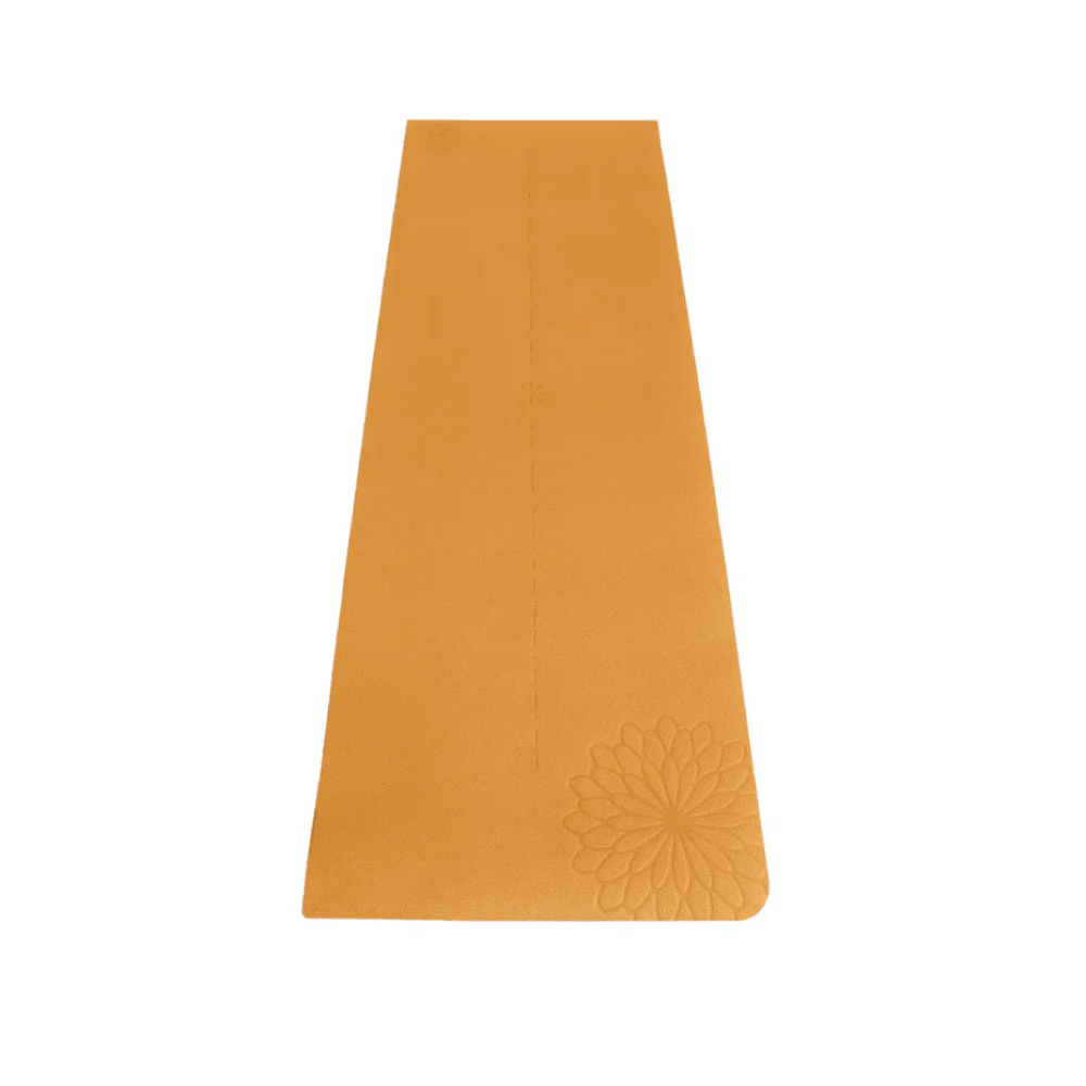เสื่อโยคะ EASYOGA รุ่น PREMIUM ECO CARE YOGA MAT PLUS V.2 สีเหลือง/ ฟ้า
