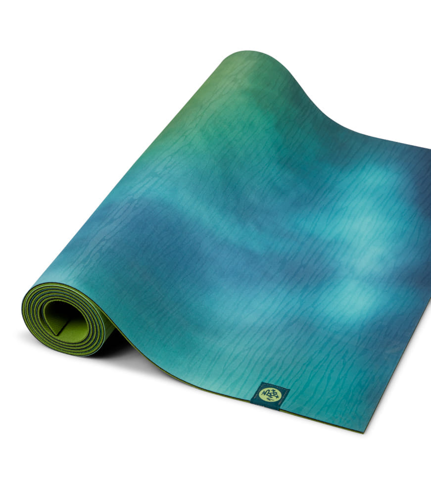 เสื่อโยคะ MANDUKA รุ่น EKO&reg; LITE 4MM 3.0 (LIMITED - MARBLED) สีเขียว (71")