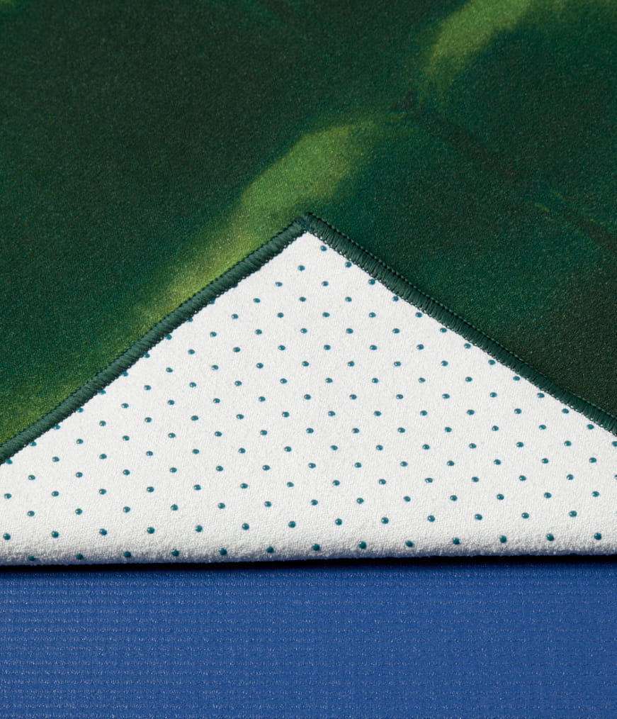 ผ้าปูบนเสื่อโยคะกันลื่น YOGITOES รุ่น YOGA TOWEL V.2.0 สีเขียว (71")