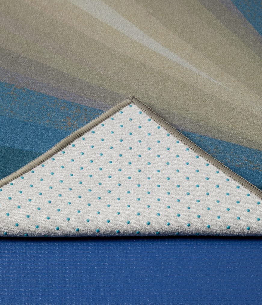 ผ้าปูบนเสื่อโยคะกันลื่น YOGITOES รุ่น YOGA TOWEL V.2.0 สีเทา (71")