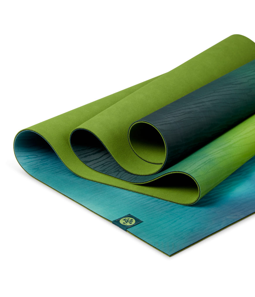 เสื่อโยคะ MANDUKA รุ่น EKO&reg; LITE 4MM 3.0 (LIMITED - MARBLED) สีเขียว (71")