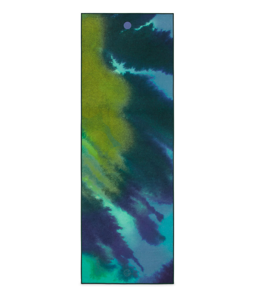 ผ้าปูบนเสื่อโยคะกันลื่น YOGITOES รุ่น YOGA TOWEL V.2.0 สีน้ำเงินลาย (71")