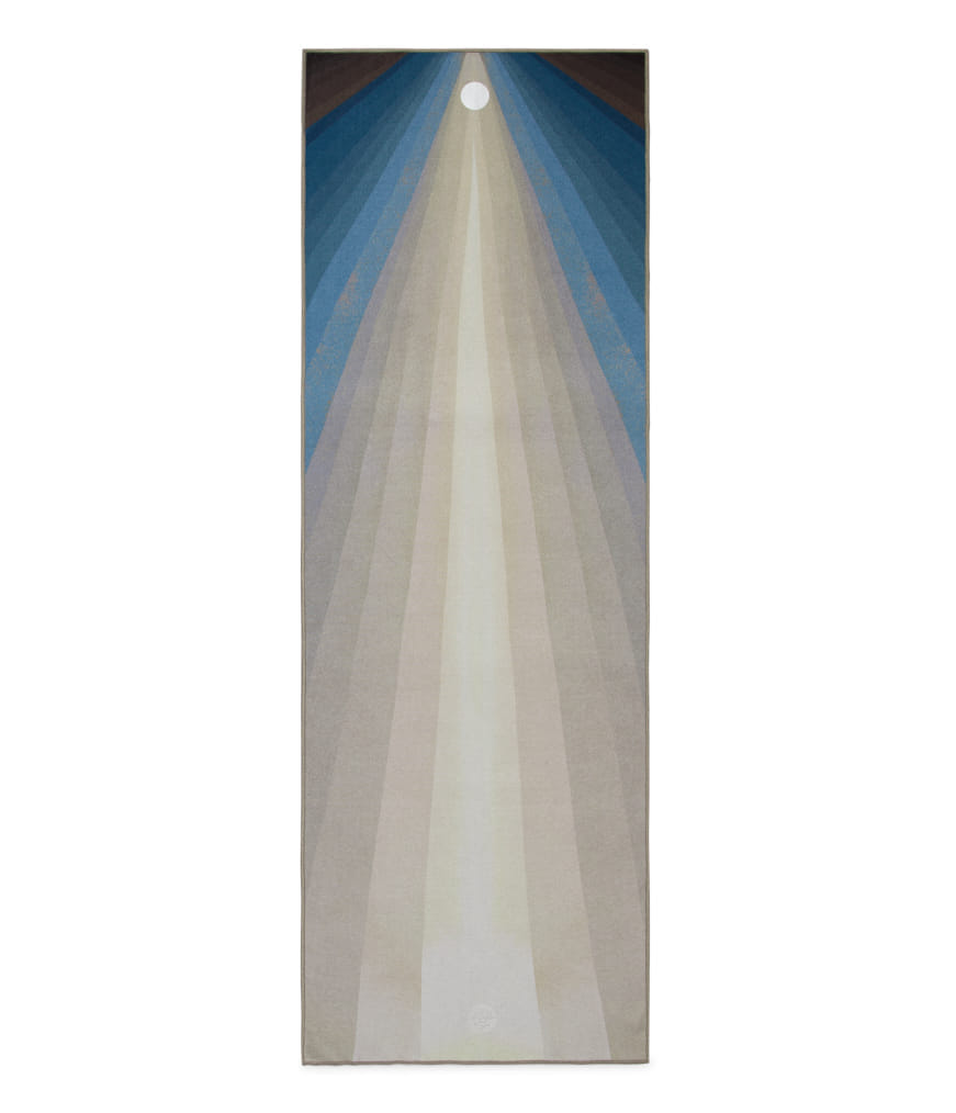 ผ้าปูบนเสื่อโยคะกันลื่น YOGITOES รุ่น YOGA TOWEL V.2.0 สีเทา (71")
