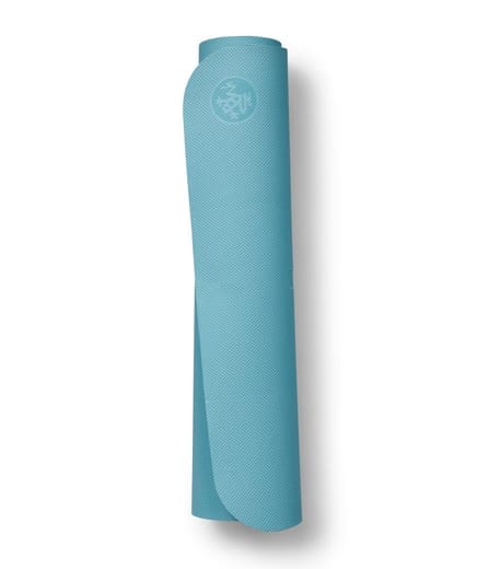 เสื่อโยคะ MANDUKA รุ่น BEGIN 5MM สีฟ้า - ดำ (68