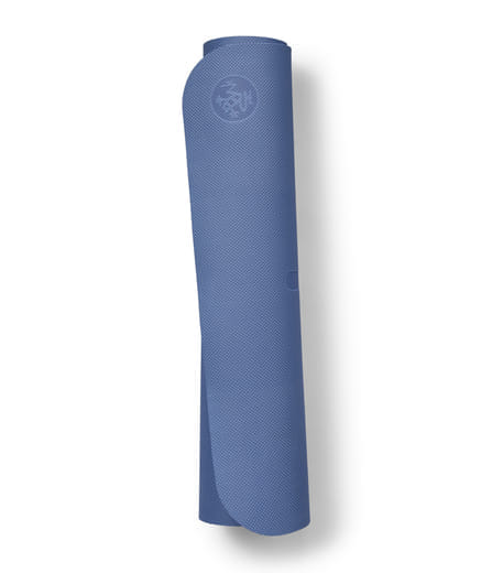 เสื่อโยคะ MANDUKA รุ่น BEGIN 5MM สีน้ำเงิน - ดำ (68