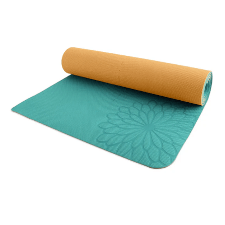 เสื่อโยคะ EASYOGA รุ่น PREMIUM ECO CARE YOGA MAT PLUS V.2 สีเขียว/ฟ้า_1