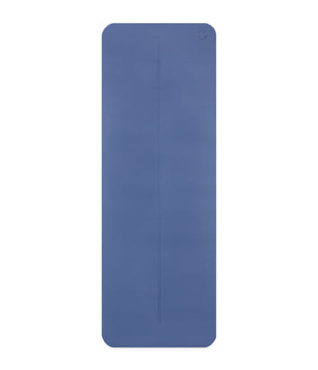 เสื่อโยคะ MANDUKA รุ่น BEGIN 5MM สีน้ำเงิน - ดำ (68