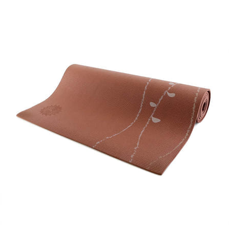 เสื่อโยคะ EASYOGA รุ่น PREMIUM NADI VINE สีน้ำตาล_2