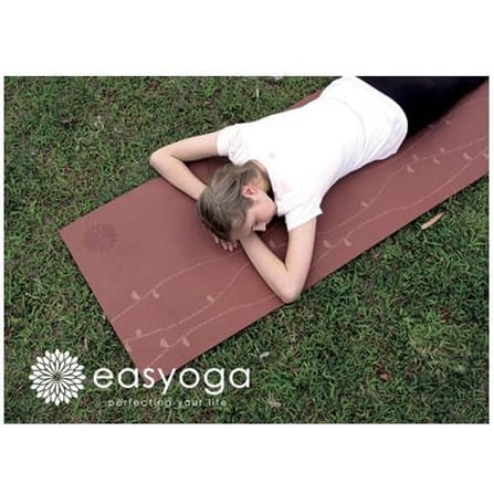 เสื่อโยคะ EASYOGA รุ่น PREMIUM NADI VINE สีน้ำตาล_4