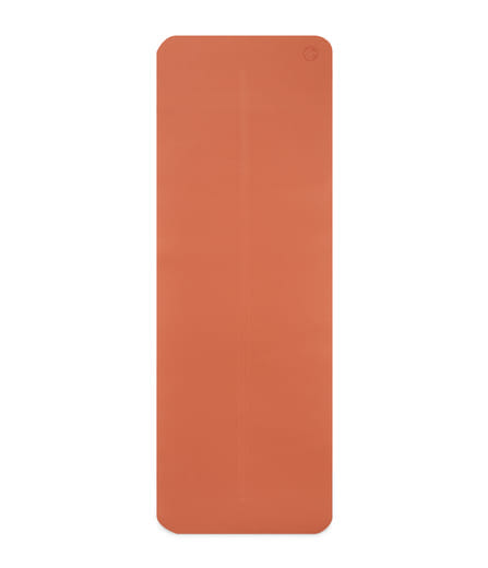 เสื่อโยคะ MANDUKA รุ่น BEGIN 5MM สีส้ม - เทา (68