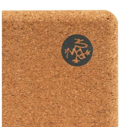 บล็อคโยคะ MANDUKA รุ่น CORK YOGA BLOCK - สีน้ำตาล_5