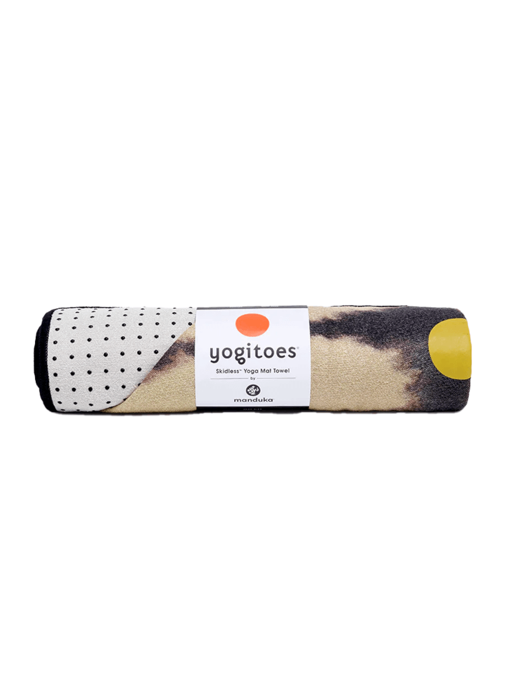 ผ้าปูบนเสื่อโยคะกันลื่น Yogitoes รุ่น Yoga Towel V.2.5 สีส้ม/ดำ (71