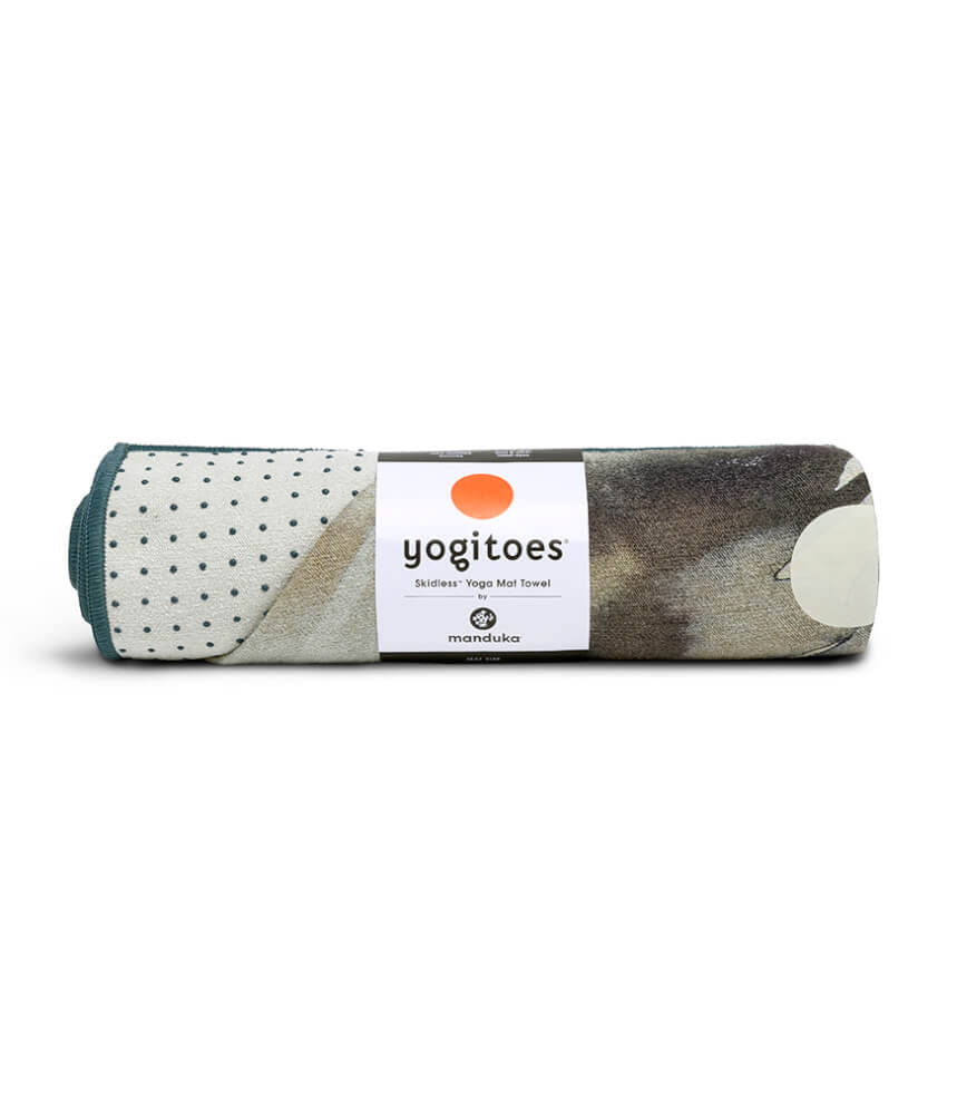 ผ้าปูบนเสื่อโยคะกันลื่น Yogitoes รุ่น Yoga Towel V.2.5 สีครีมลาย (71