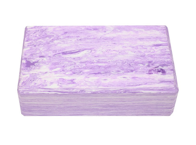  บล็อคโยคะ Vaken รุ่น Marbled - Purple Marbled 