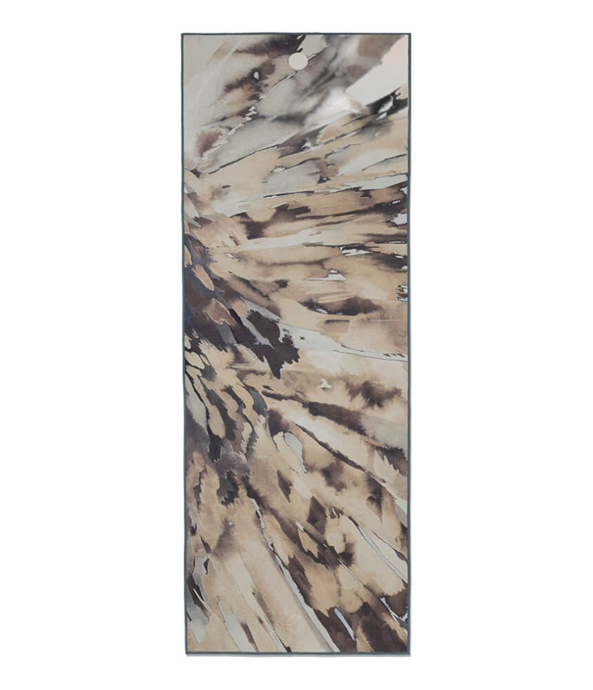 ผ้าปูบนเสื่อโยคะกันลื่น Yogitoes รุ่น Yoga Towel V.2.5 สีครีมลาย (71