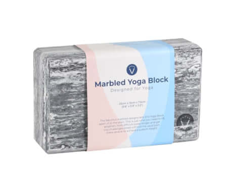  บล็อคโยคะ Vaken รุ่น Marbled - Black Marbled