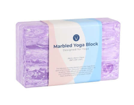  บล็อคโยคะ Vaken รุ่น Marbled - Purple Marbled _1