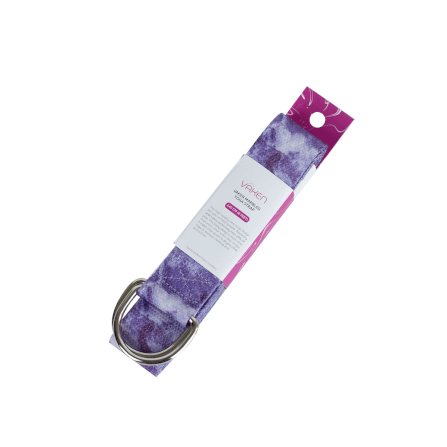  เชือกโยคะ Vaken รุ่น Marbled Yoga Strap 240cm สีม่วง_1