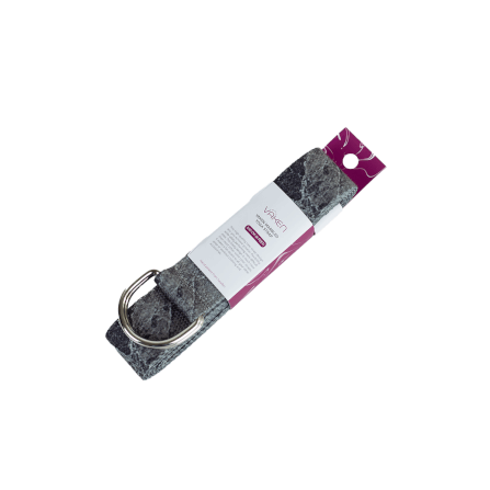  เชือกโยคะ Vaken รุ่น Marbled Yoga Strap 240cm สีดำ_1